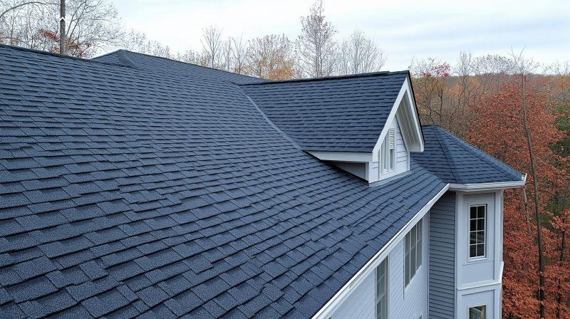Fall Asphalt Roof Installation